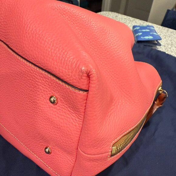 Dooney & Bourke Pink Leather Handbag - Picture 13 of 16